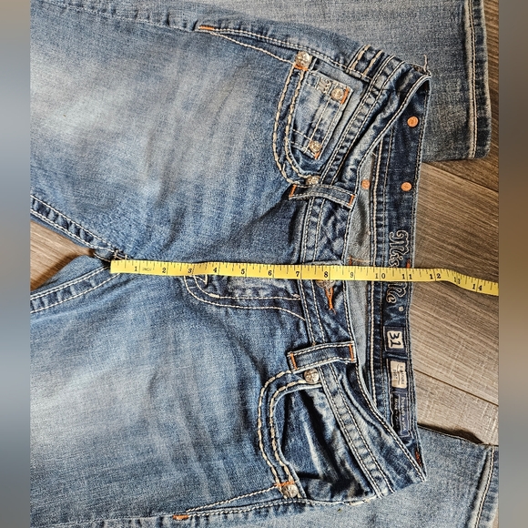 Miss Me Signature Boot Cut Embellished Women's Denim Jeans Size 31 - Picture 5 of 10